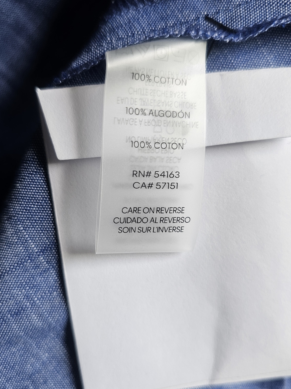 NWT - Summer Calvin Klein Blue Shirt-Waist Tie Midi Dress, Size US 8 - Picture 11 of 11